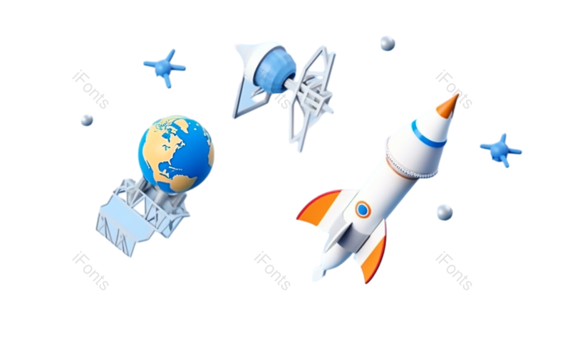 科技图片,卡通元素,科学PNG,插画免抠素材